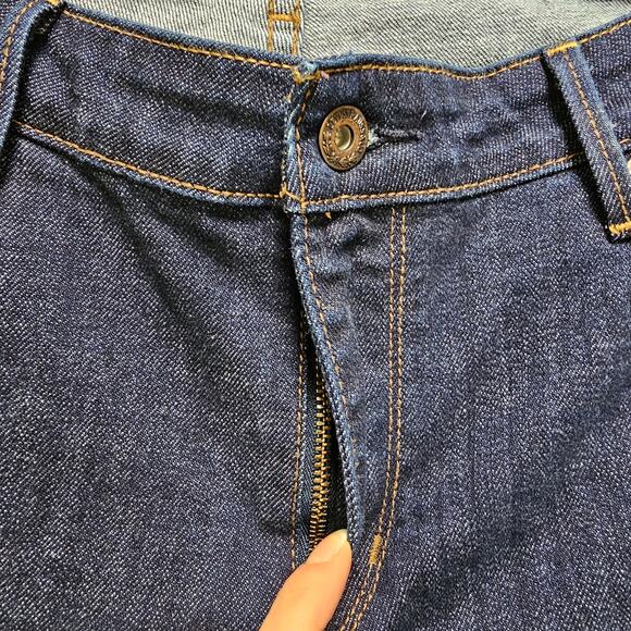 Levi's Slight Curve (529) 16 Curvy Bootcut Jeans Dark Wash Mid Rise Stretch Plus - Picture 4 of 10